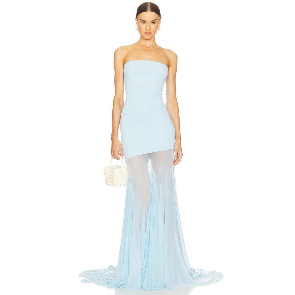 Deme by Gabriella x REVOLVE Dahlia Gown in Blue Women's XS